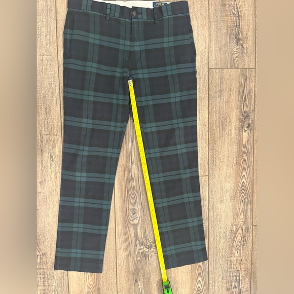Polo by Ralph Lauren Straight Fit Tartan Plaid Chinos size 31x30 - Picture 9 of 13